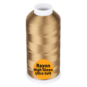 Simthread Vibrant 100% Rayon Viscose 40wt Embroidery Thread Single Spool - 5000M - 20 Colors - Simthread - High Quality Machine Embroidery Thread Supplier