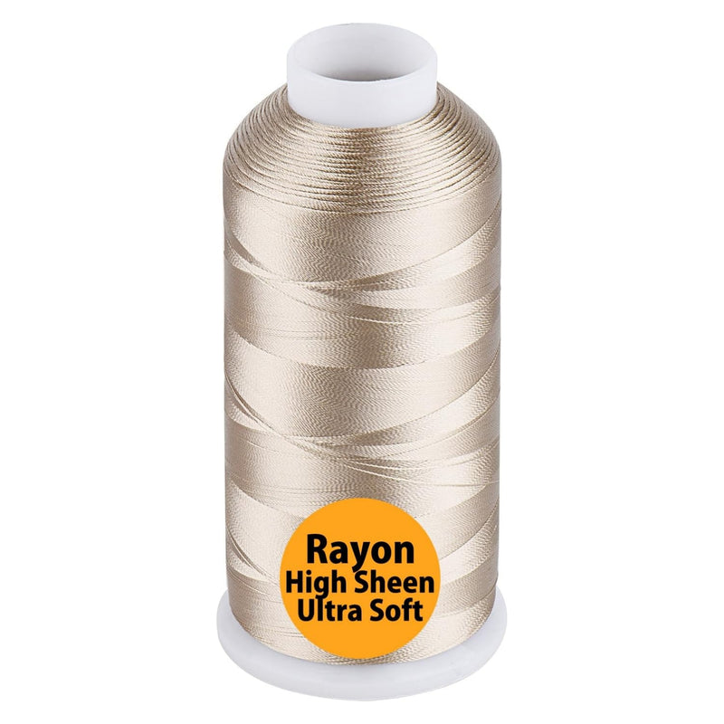 Simthread Vibrant 100% Rayon Viscose 40wt Embroidery Thread Single Spool - 5000M - 20 Colors - Simthread - High Quality Machine Embroidery Thread Supplier