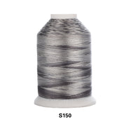 Simthread Vibrant Variegated Polyester Embroidery Thread Single Spool - 1000M - 38 Unique Colors - Simthread - High Quality Machine Embroidery Thread Supplier