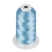 Simthread Vibrant Variegated Polyester Embroidery Thread Single Spool - 5000M - 38 Unique Colors - Simthread - High Quality Machine Embroidery Thread Supplier