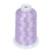 Simthread Vibrant Variegated Polyester Embroidery Thread Single Spool - 5000M - 38 Unique Colors - Simthread - High Quality Machine Embroidery Thread Supplier