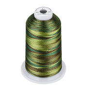 Simthread Vibrant Variegated Polyester Embroidery Thread Single Spool - 5000M - 38 Unique Colors - Simthread - High Quality Machine Embroidery Thread Supplier