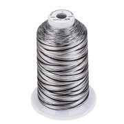 Simthread Vibrant Variegated Polyester Embroidery Thread Single Spool - 5000M - 38 Unique Colors - Simthread - High Quality Machine Embroidery Thread Supplier