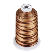 Simthread Vibrant Variegated Polyester Embroidery Thread Single Spool - 5000M - 38 Unique Colors - Simthread - High Quality Machine Embroidery Thread Supplier