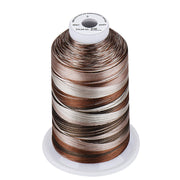 Simthread Vibrant Variegated Polyester Embroidery Thread Single Spool - 5000M - 38 Unique Colors - Simthread - High Quality Machine Embroidery Thread Supplier