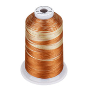 Simthread Vibrant Variegated Polyester Embroidery Thread Single Spool - 5000M - 38 Unique Colors - Simthread - High Quality Machine Embroidery Thread Supplier