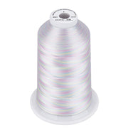 Simthread Vibrant Variegated Polyester Embroidery Thread Single Spool - 5000M - 38 Unique Colors - Simthread - High Quality Machine Embroidery Thread Supplier