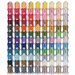 108 Colors Snap Spools Embroidery Thread 730M Simthread LLC