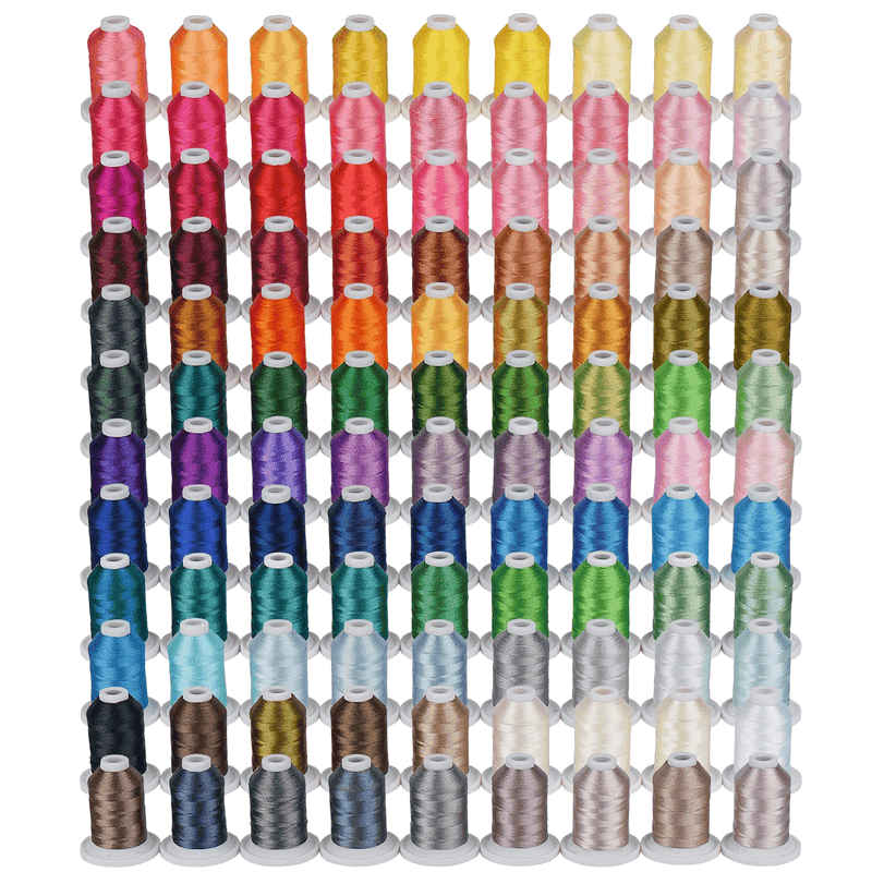 108 Colors Snap Spools Embroidery Thread 730M Simthread LLC