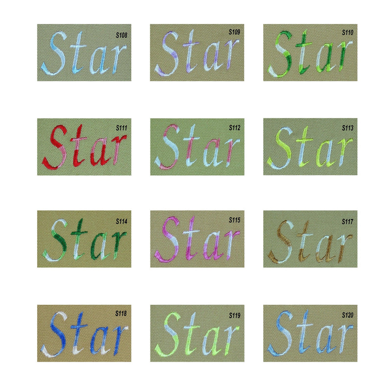 12 Colors Variegated Embroidery Thread 1000M #1 - Simthread - High Quality Machine Embroidery Thread Supplier