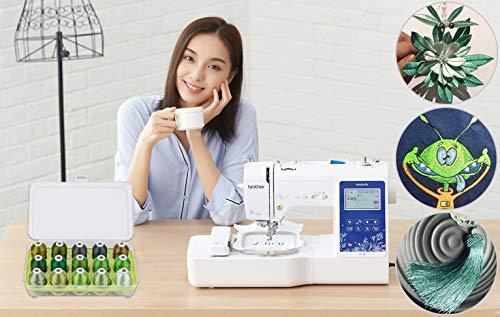 15 Kind of Green Machine Embroidery Thread Set 1000M - Simthread - High Quality Machine Embroidery Thread Supplier