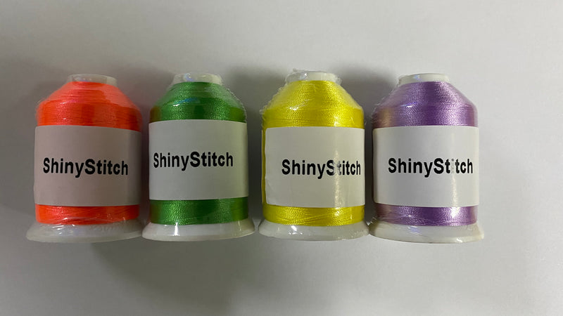 ShinyStitch 4 Colors Embroidery Thread 1000M Simthread LLC