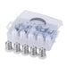 21 Spools Black White and Silver Embroidery Machine Thread Simthread LLC