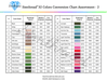 32 Madeira Colors 500M Embroidery Thread Set 2 Simthread LLC