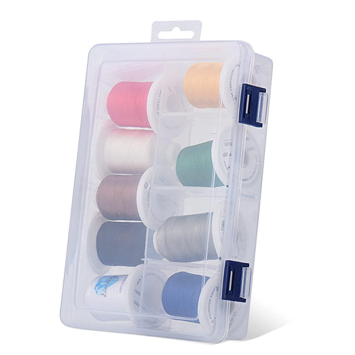 9 Colors Snap Spools Embroidery Thread 730M Simthread LLC