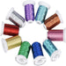 Simthread 10 Essential Colors Metallic Embroidery Thread Kit 500M - Simthread - High Quality Machine Embroidery Thread Supplier