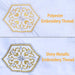 Simthread 10 Essential Colors Metallic Embroidery Thread Kit 500M - Simthread - High Quality Machine Embroidery Thread Supplier