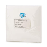 Simthread 100 Pcs No Show Mesh Cut Away Embroidery Stabilizer Backing - 8" x 8" - Simthread - High Quality Machine Embroidery Thread Supplier