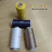 Simthread 12 Colors 100% Cotton Sewing Thread - 500M C550Y12C01 - Simthread - High Quality Machine Embroidery Thread Supplier