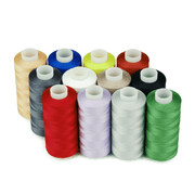 Simthread 12 Colors 100% Cotton Sewing Thread - 500M C550Y12C02 - Simthread - High Quality Machine Embroidery Thread Supplier