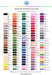 Simthread 120 Colors Embroidery Thread Set 500M Simthread LLC