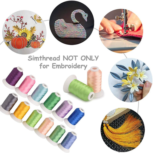 Embroidex Polyester Mega Kit 260 Spools Embroidery Machine Thread