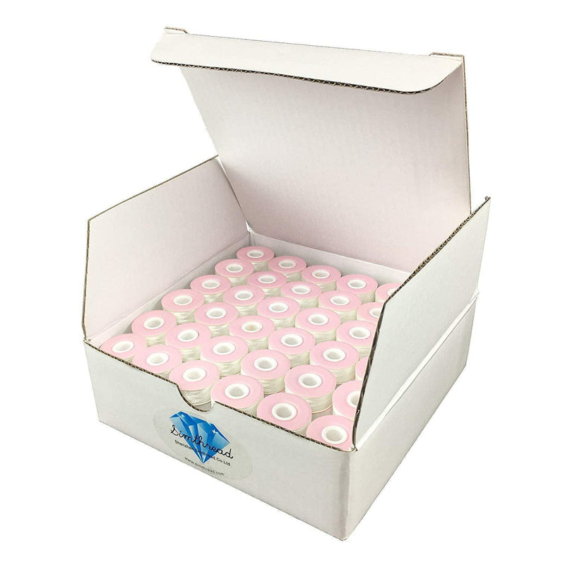 Simthread 144pcs Size L / SA155 Cardboard Sided Prewound Bobbins Thread 60wt - Simthread - High Quality Machine Embroidery Thread Supplier