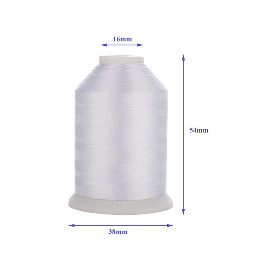 Simthread 24 Colors Trilobal Embroidery Thread - 1000M Simthread LLC