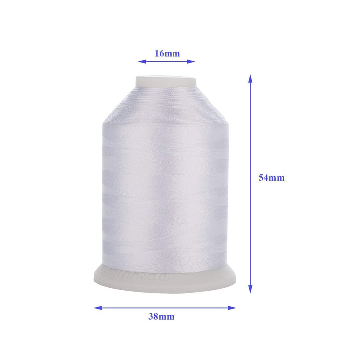 Simthread 24 Colors Trilobal Embroidery Thread - 1000M Simthread LLC