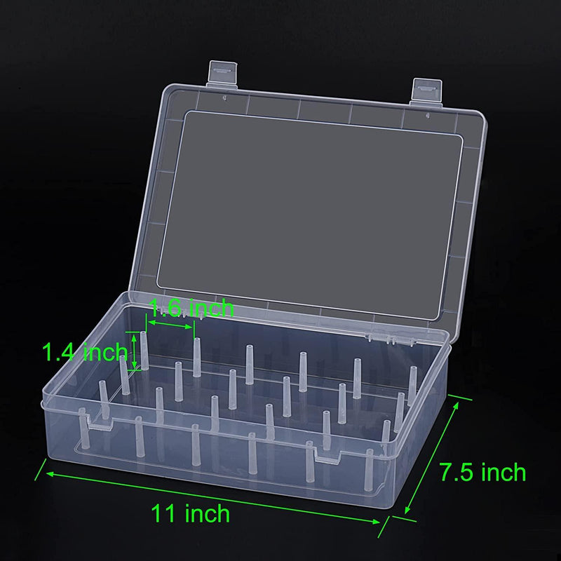Simthread 24 Sticks Storage Box - Simthread - High Quality Machine Embroidery Thread Supplier