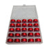 Simthread 25pcs Size A / Class 15 / SA 156 Plastic Sided Prewound Bobbins Thread 60wt - Simthread - High Quality Machine Embroidery Thread Supplier