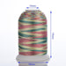 Simthread 28 Variegated Colors Embroidery Thread Set 1000M Simthread LLC