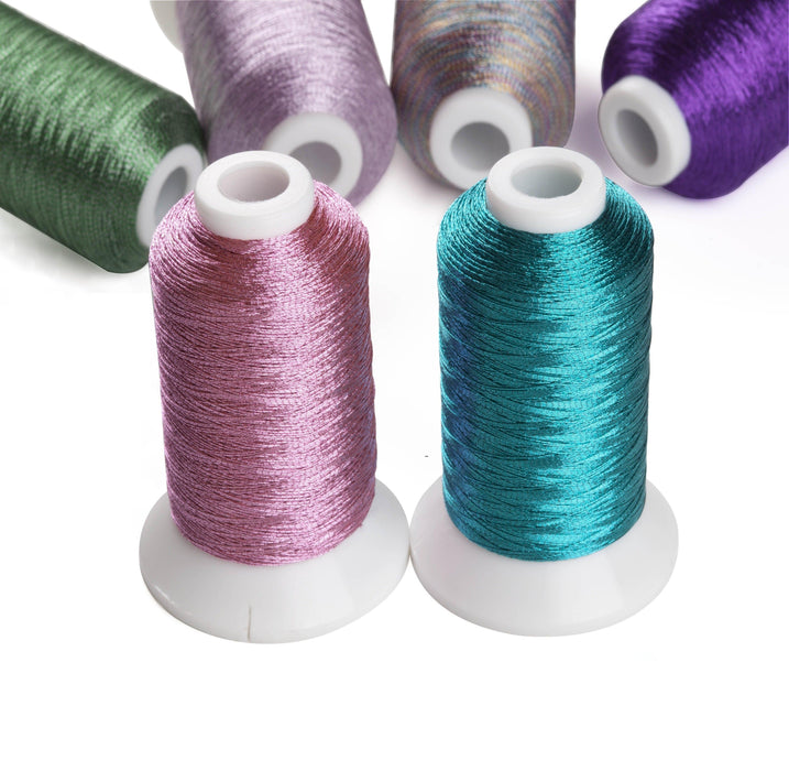 Simthread 32 Colors Metallic Thread 500M Simthread LLC