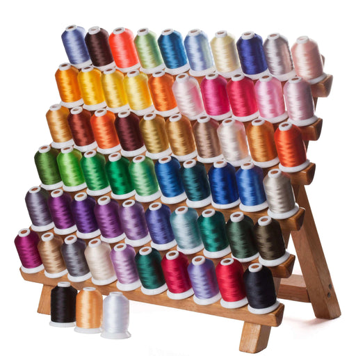 Simthread [Long Glow Duration] Embroidery Machine Thread Glow in The Dark  Thread 15 Colors 550 Yards, 100% Polyester Embroidery Threads for Music  Festivals, Parties, Raves, and More