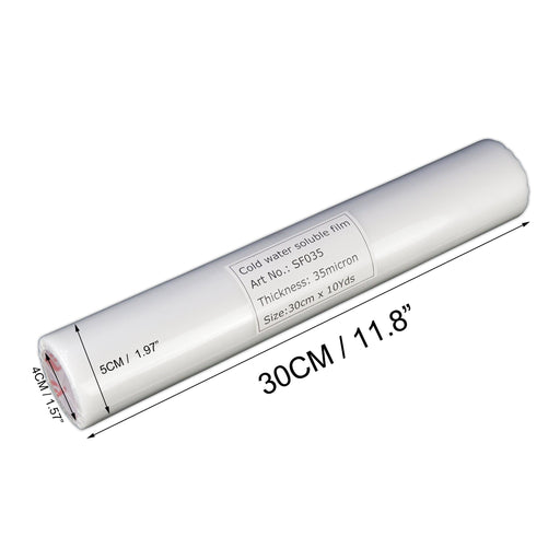 Simthread 35μm Cold Water-soluble Embroidery Stabilizer Backing 11.8'' x 10Y - Simthread - High Quality Machine Embroidery Thread Supplier