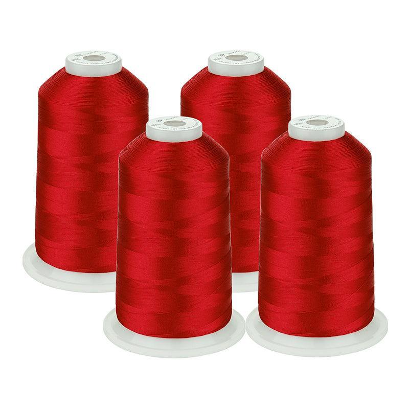 Simthread 4 Spools 5000M Embroidery Machine Thread - Multiple Color Options - Simthread - High Quality Machine Embroidery Thread Supplier