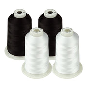 Simthread 4 Spools 5000M Embroidery Machine Thread - Multiple Color Options - Simthread - High Quality Machine Embroidery Thread Supplier