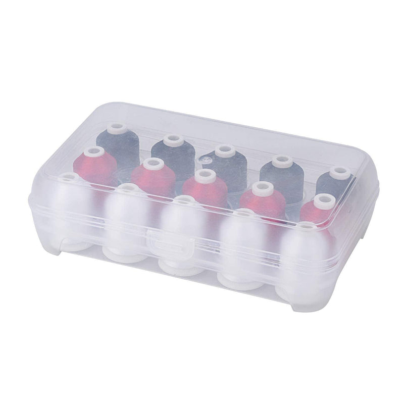 Simthread 5 White 5 Black 5 Red Embroidery Thread Set - Simthread - High Quality Machine Embroidery Thread Supplier