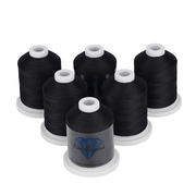 Simthread 6 Black Snap Spool Cotton Quilting Thread 730M - Simthread - High Quality Machine Embroidery Thread Supplier