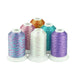 Simthread 6 Colors Metallic Emboridery Thread Kit - 500M Simthread LLC