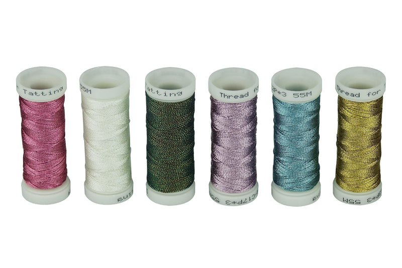 Simthread 6 Colors Metallic Thread - 50M - Simthread - High Quality Machine Embroidery Thread Supplier