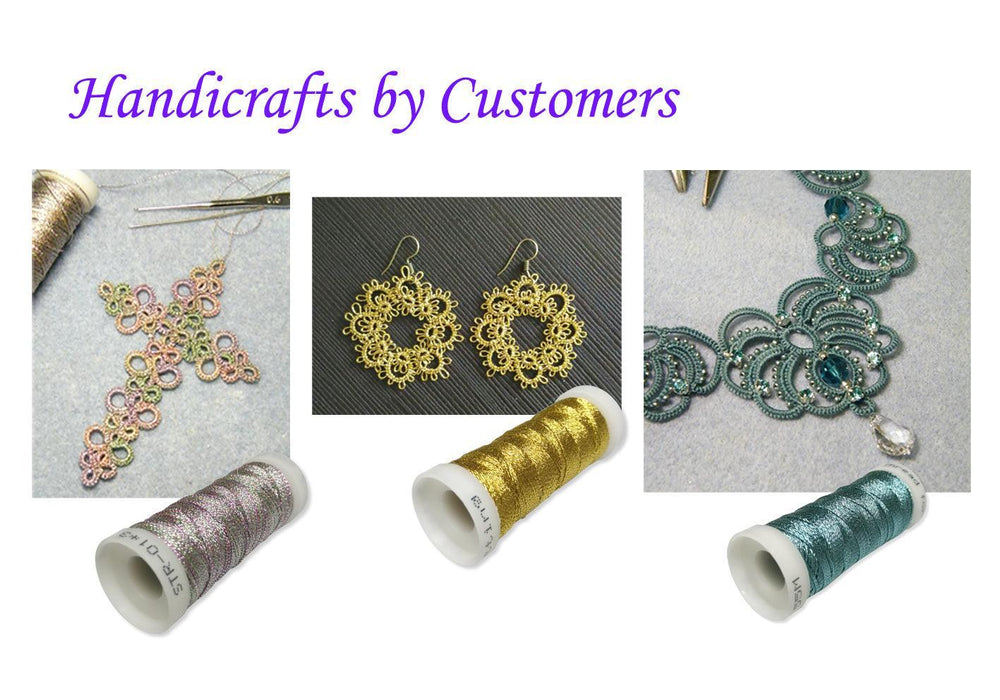 Simthread 6 Colors Metallic Thread - 50M - Simthread - High Quality Machine Embroidery Thread Supplier