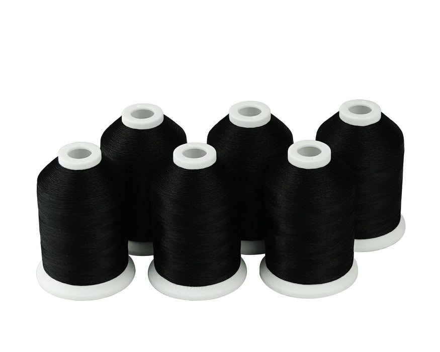 Simthread 6 Spools Embroidery Thread Kit - 1000M Simthread LLC