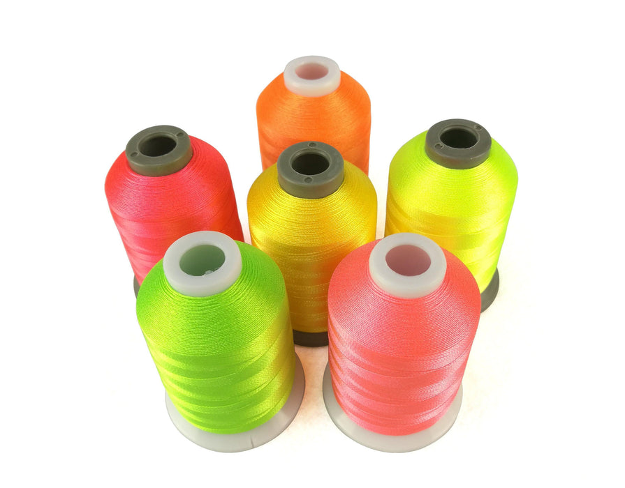 Simthread 6 Spools Embroidery Thread Kit - 1000M Simthread LLC