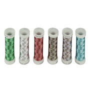 Simthread 6/16/32 Colors Metallic Embroidery Thread - 180M - Simthread - High Quality Machine Embroidery Thread Supplier