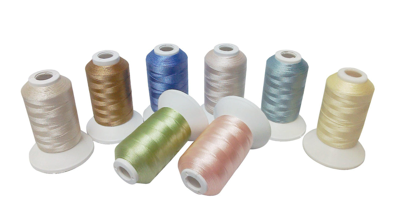 Simthread 8 Colors Embroidery Thread Kit - 500M — Simthread - High