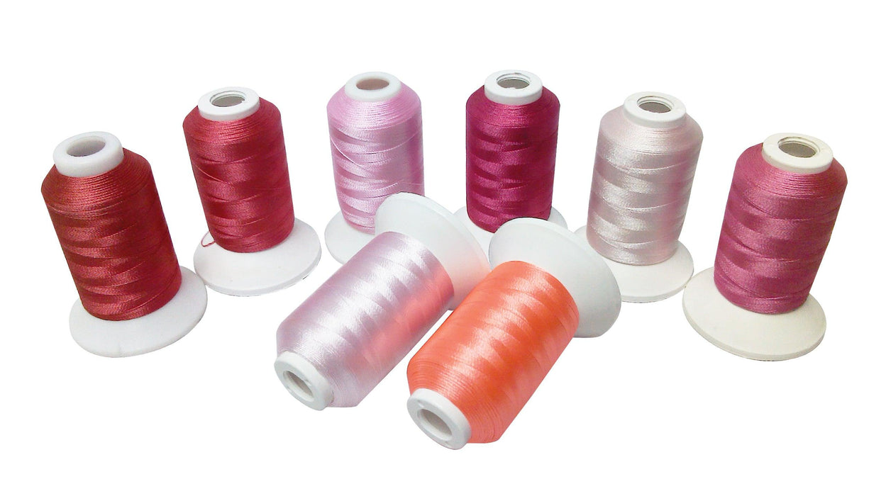 Simthread 8 Colors Embroidery Thread Kit - 500M Simthread LLC