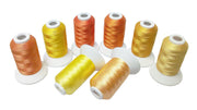 Simthread 8 Colors Embroidery Thread Kit - 500M - Simthread - High Quality Machine Embroidery Thread Supplier