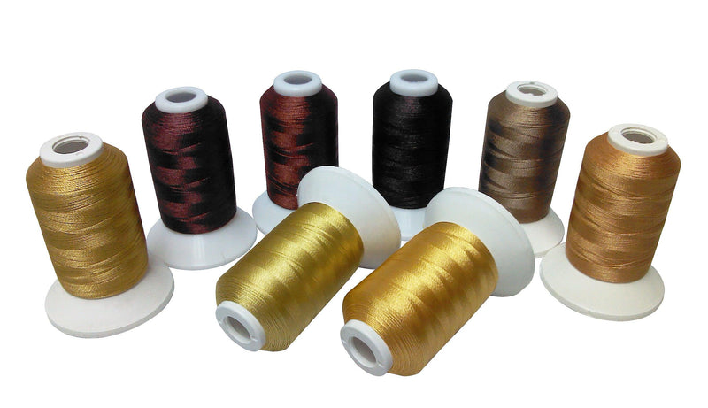 Simthread 8 Colors Embroidery Thread Kit - 500M - Simthread - High Quality Machine Embroidery Thread Supplier