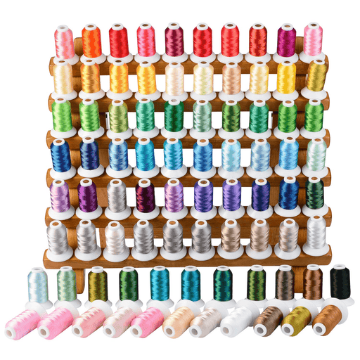 Simthread 82 Colors Embroidery Thread Set- 500M Simthread 